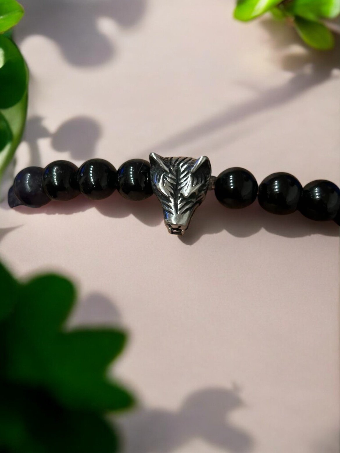 Bracelet Obsidienne Pour Homme(Ancrage et protection) – Image 4