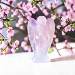 Petit Ange Minéral Quartz Rose.