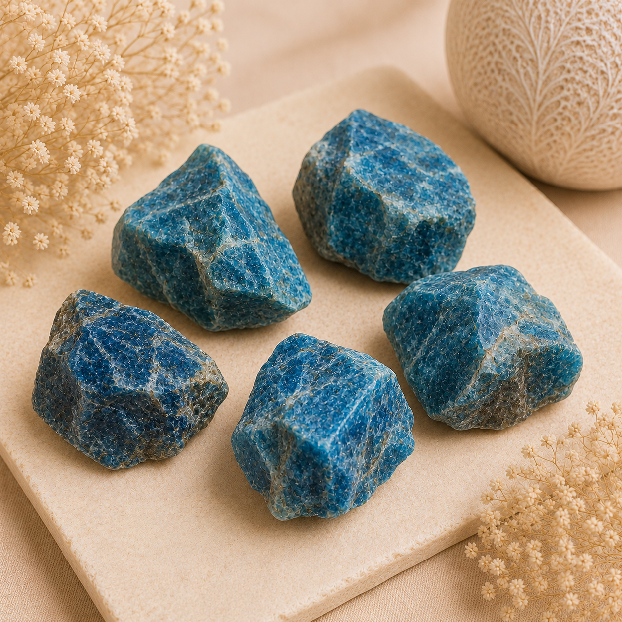 Apatite bleue Brute