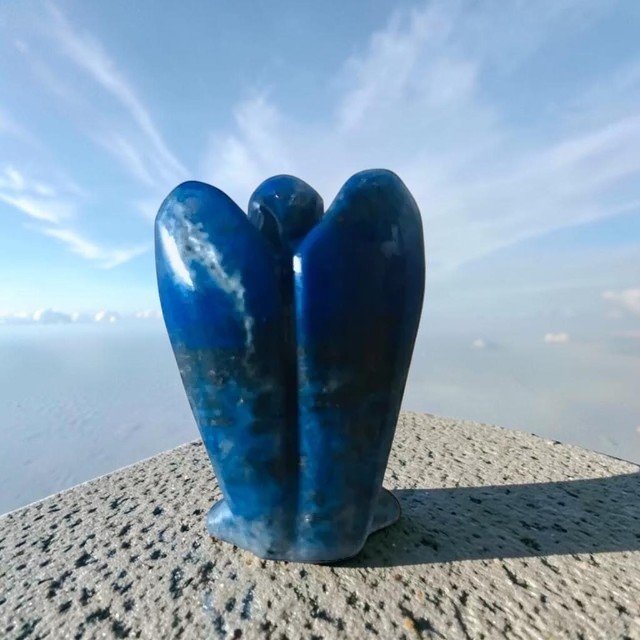 Petit Ange Minéral Lapis-Lazuli. – Image 2