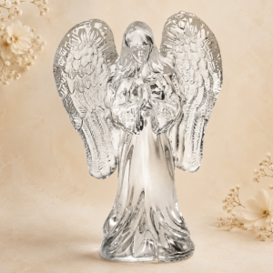 Ange de Verre Ailes Givrées.