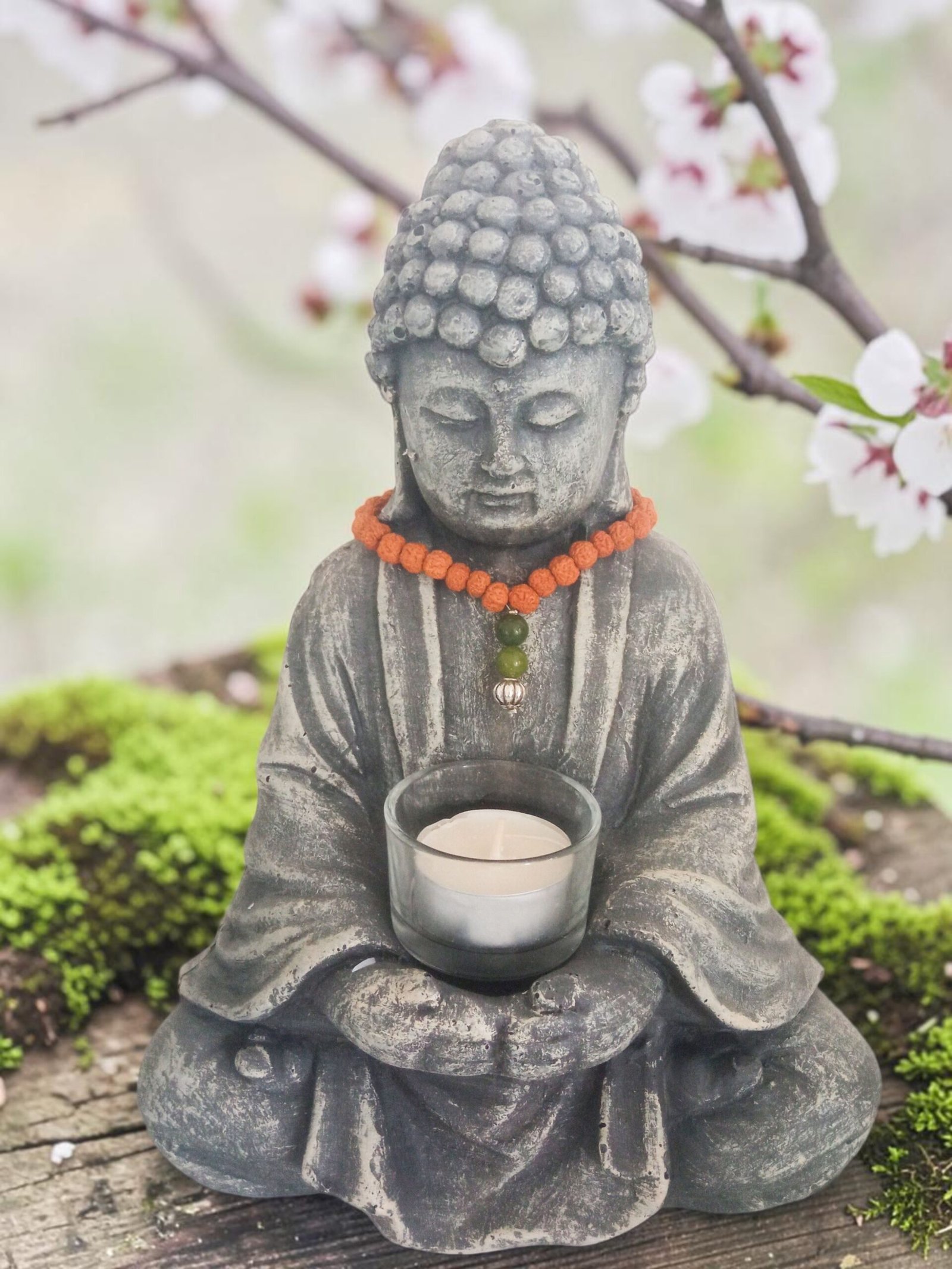 Statue Bouddha Ciment – Image 2
