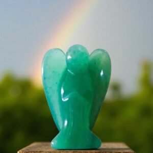 Petit Ange Minéral Aventurine Verte