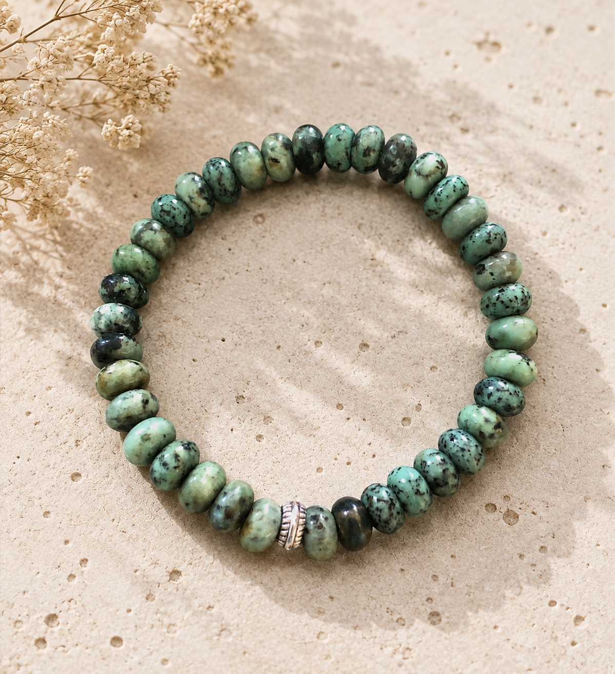 Bracelet Turquoise Pour Homme (Stabilité) – Image 4