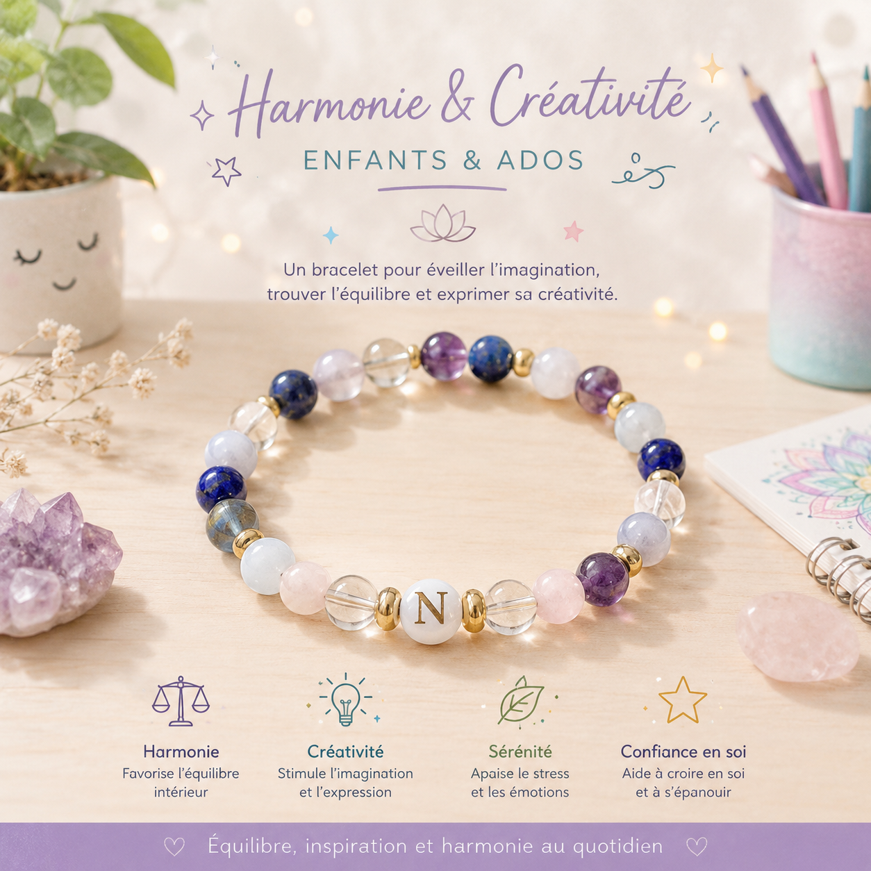 Bracelet " Harmonie & Créativité " – Image 3
