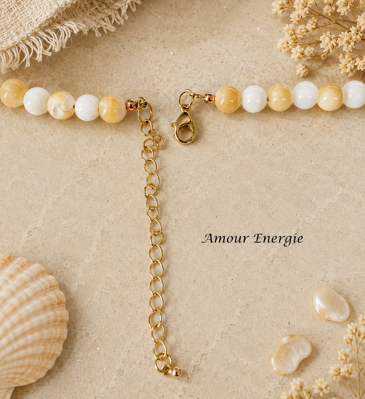 Collier Perles de Nacre Naturel – Image 4