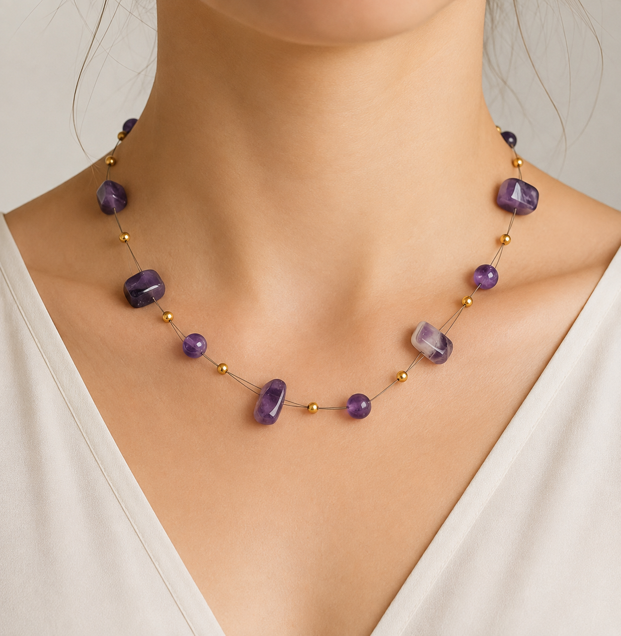 Collier Améthyste