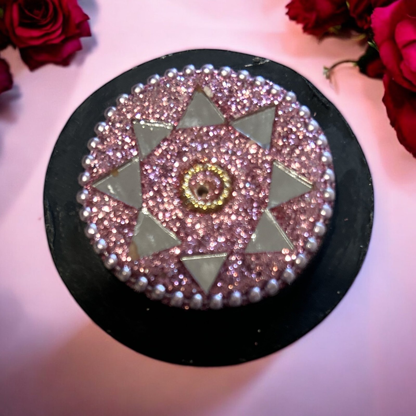Encens de Rose Célestial Magic Philtre d'Amour + porte encens – Image 3