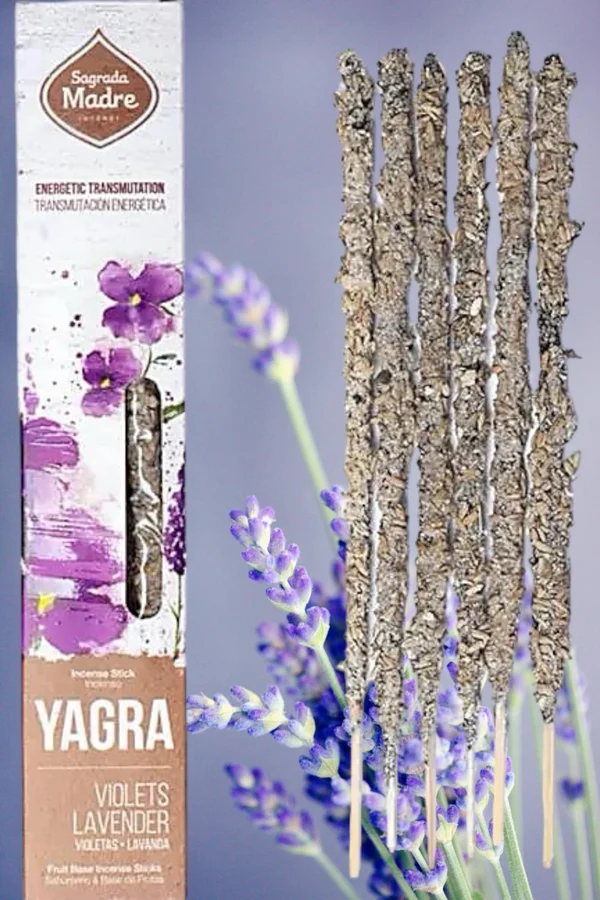 Encens Violette et Lavande Yagra - Sagrada Madre
