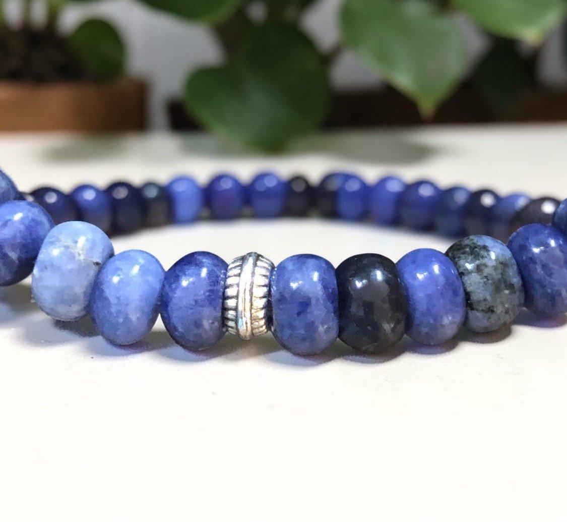 Bracelet Lapis lazuli pour Homme (Protection et sagesse) – Image 5