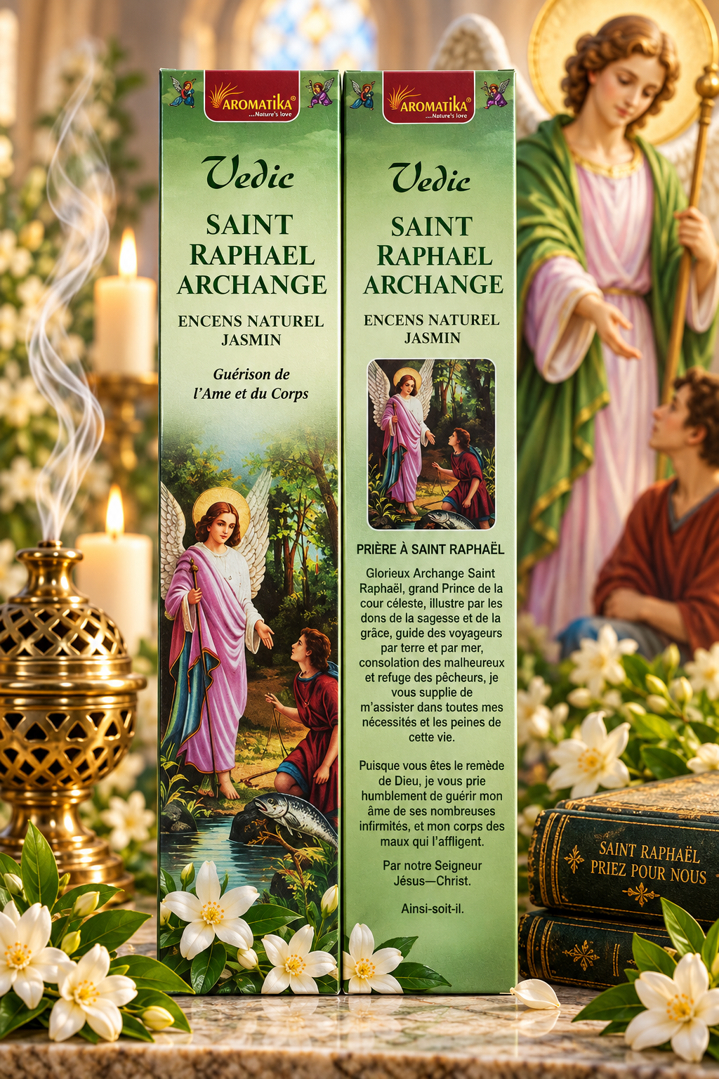Encens Saint Raphael Guérison de l' Ame et du Corps