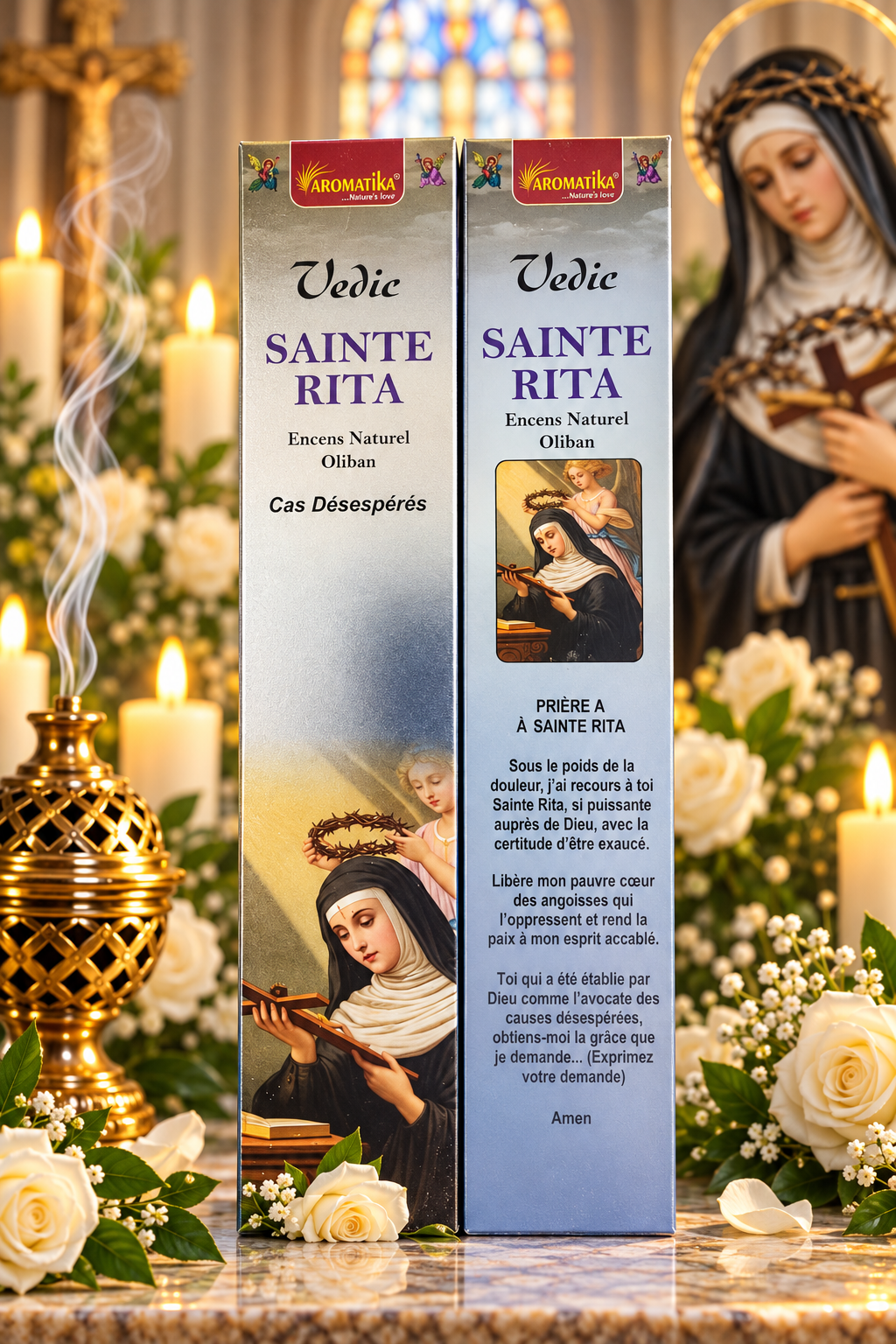 Encens Sainte Rita Cas Désespérés
