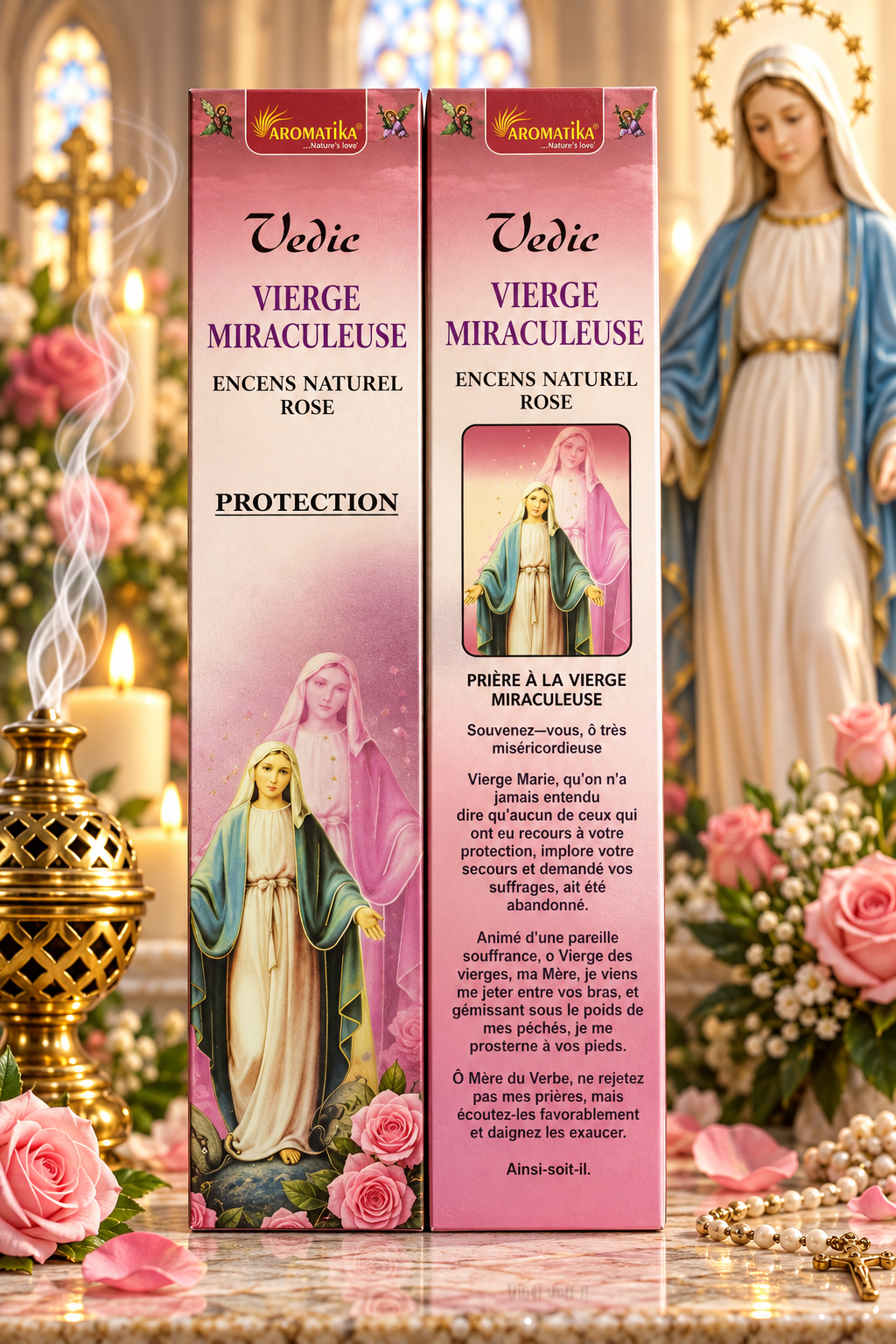 Encens Vierge Miraculeuse Protection