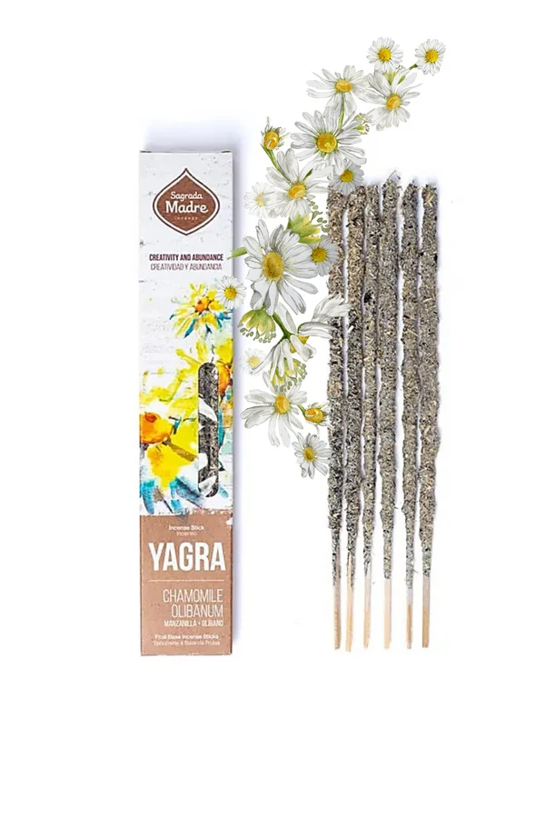 Encens Camomille et Oliban Yagra - Sagrada Madre